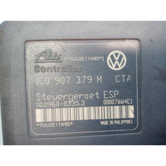 Recambio de abs para volkswagen new beetle (9c1/1c1) 1.9 tdi referencia OEM IAM 1J0614517J 1C0907369M 