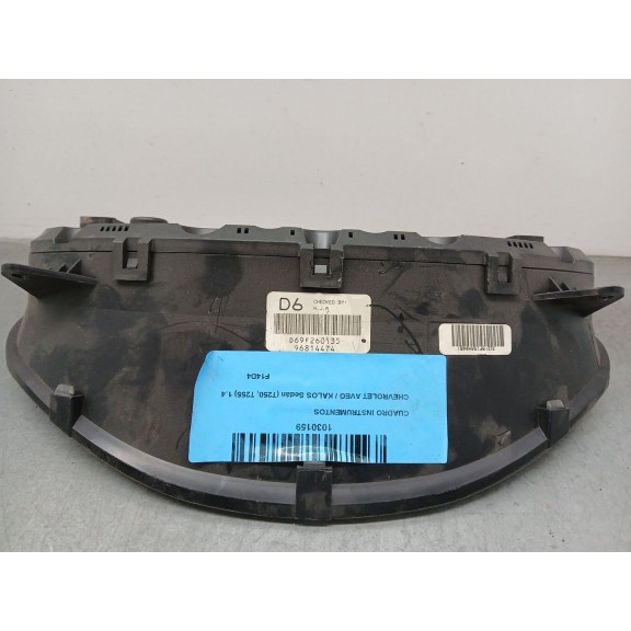 Recambio de cuadro instrumentos para chevrolet aveo / kalos sedán (t250, t255) 1.4 referencia OEM IAM 96814471  