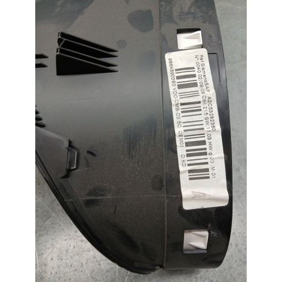 Recambio de cuadro instrumentos para peugeot 407 sw 1.6 hdi referencia OEM IAM 9664690380 a2c53282360 