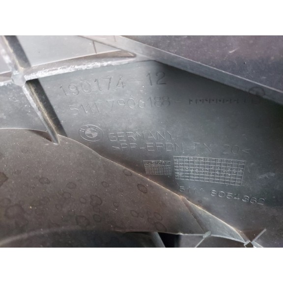 Recambio de paragolpes delantero para bmw 5 (f10) 518 d referencia OEM IAM 51117906188 51117906188 