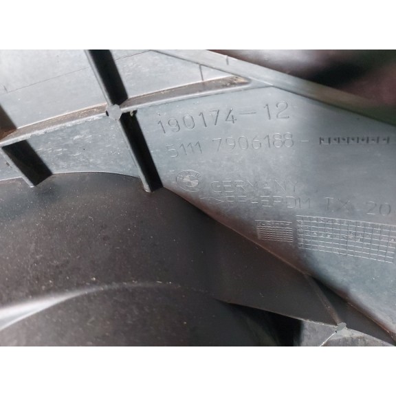 Recambio de paragolpes delantero para bmw 5 (f10) 518 d referencia OEM IAM 51117906187 51117906187 