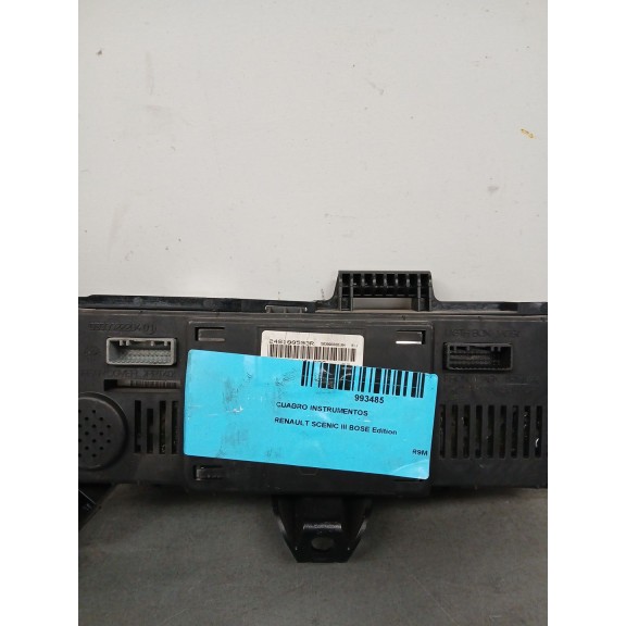 Recambio de cuadro instrumentos para renault scenic iii bose edition referencia OEM IAM 248100593r  