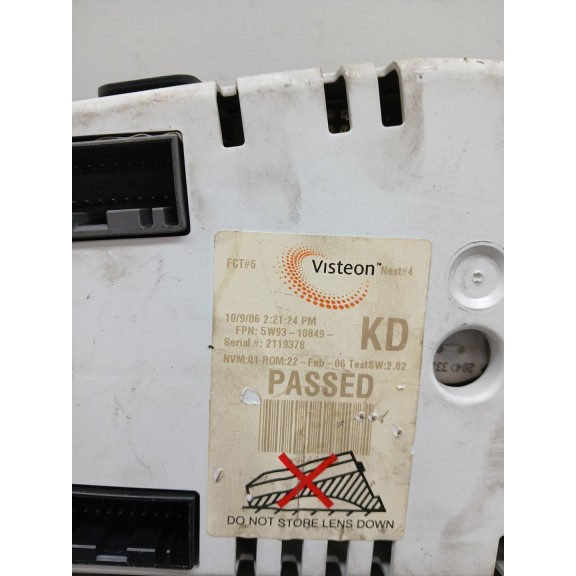 Recambio de cuadro instrumentos para jaguar xj executive referencia OEM IAM 5w9310849kd  