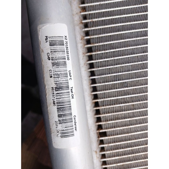 Recambio de condensador / radiador aire acondicionado para citroën c4 iii (ba_, bb_, bc_) 1.2 puretech 130 (bahnsa, bahnsb) refe
