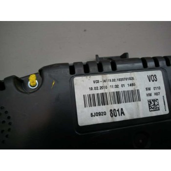 Recambio de cuadro instrumentos para seat ibiza (6j5) 1.6 tdi referencia OEM IAM 6J0920801A  