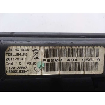 Recambio de cuadro instrumentos para renault scenic ii 1.5 dci diesel referencia OEM IAM 8200494956A 8200494956A 