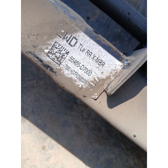 Recambio de puente trasero para hyundai tucson (tl, tle) 1.7 crdi referencia OEM IAM 55405D7000  55210d3050