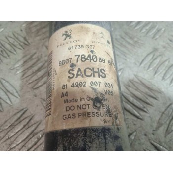 Recambio de amortiguador trasero derecho para citroën ds5 style referencia OEM IAM 9807784080  