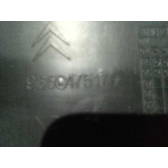 Recambio de paragolpes trasero para citroën c5 berlina exclusive referencia OEM IAM 9650475177 NEGRO 