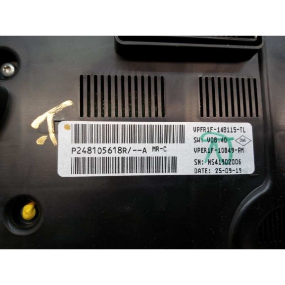 Recambio de cuadro instrumentos para renault megane iv berlina 5p 1.3 tce referencia OEM IAM p248105618r  248105618r