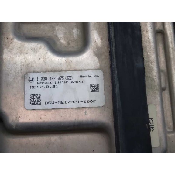 Recambio de centralita motor uce para hyundai i20 trend blue referencia OEM IAM 391F203GA0 0261S10773 