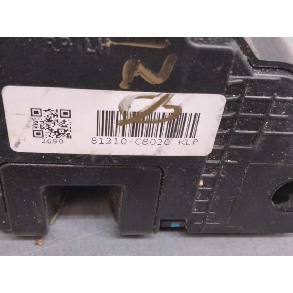 Recambio de cerradura puerta delantera izquierda para hyundai i20 trend blue referencia OEM IAM 81310C8020 6 CABLES 