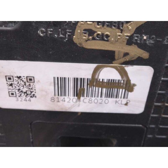 Recambio de cerradura puerta trasera derecha para hyundai i20 trend blue referencia OEM IAM 81420C8020 4 CABLES 