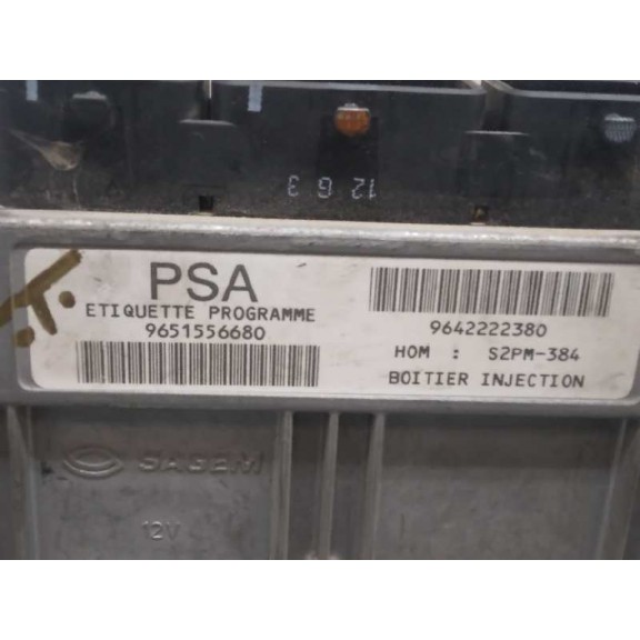 Recambio de centralita motor uce para citroën c2 vtr referencia OEM IAM 9642222380 9651556680 
