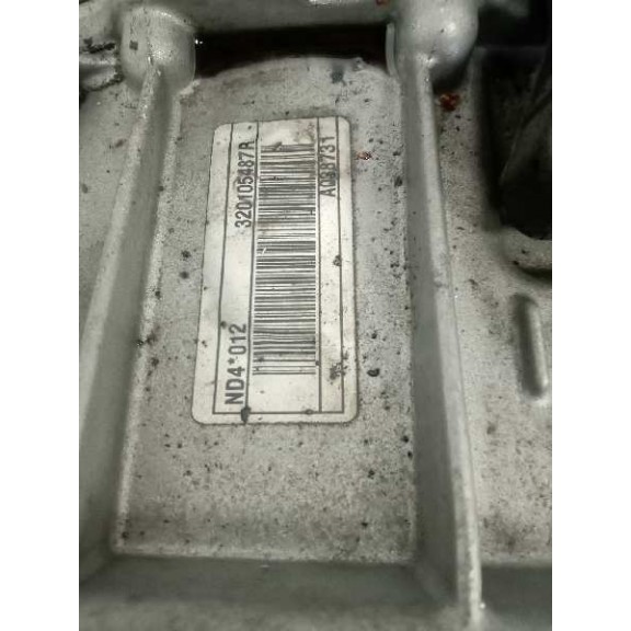 Recambio de caja cambios para renault scenic iii grand dynamique referencia OEM IAM ND4012 B 141.046KM 6V