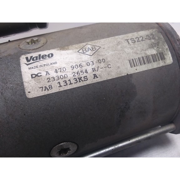 Recambio de motor arranque para renault master kasten l1h1 ka 2,8t referencia OEM IAM 233002654R 23e002654R 