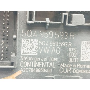 Recambio de modulo confort para skoda octavia iv (nx3, nn3, pv3) 1.5 tsi referencia OEM IAM 5q4959593r  