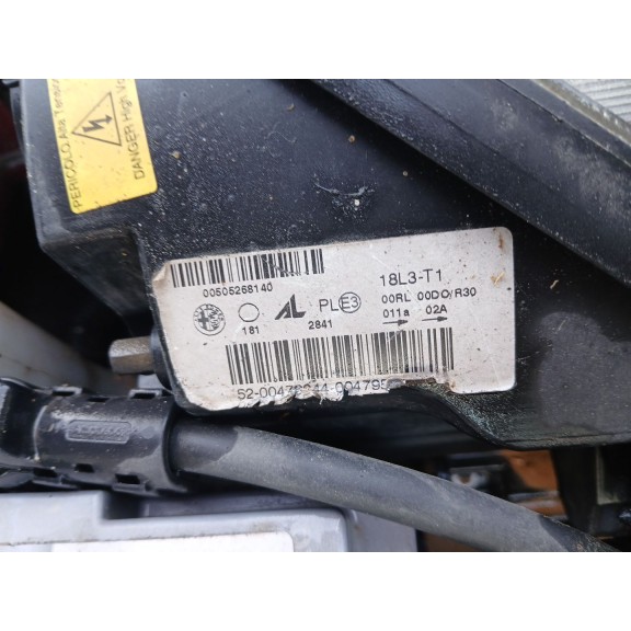 Recambio de faro izquierdo para alfa romeo giulietta (940_) 2.0 jtdm (940fxq1a, 940fyc1a) referencia OEM IAM 00505268140  