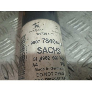 Recambio de amortiguador trasero izquierdo para citroën ds5 style referencia OEM IAM 9807784080  