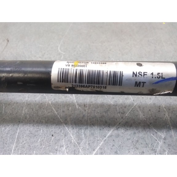 Recambio de transmision delantera izquierda para mg mg zs suv 1.5 vti referencia OEM IAM 99220001  