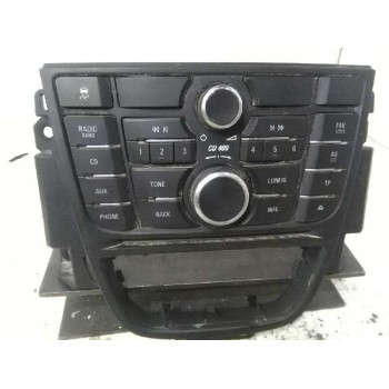 Recambio de sistema audio / radio cd para opel astra j lim. cosmo referencia OEM IAM 13346050 CD400 PANTALLA