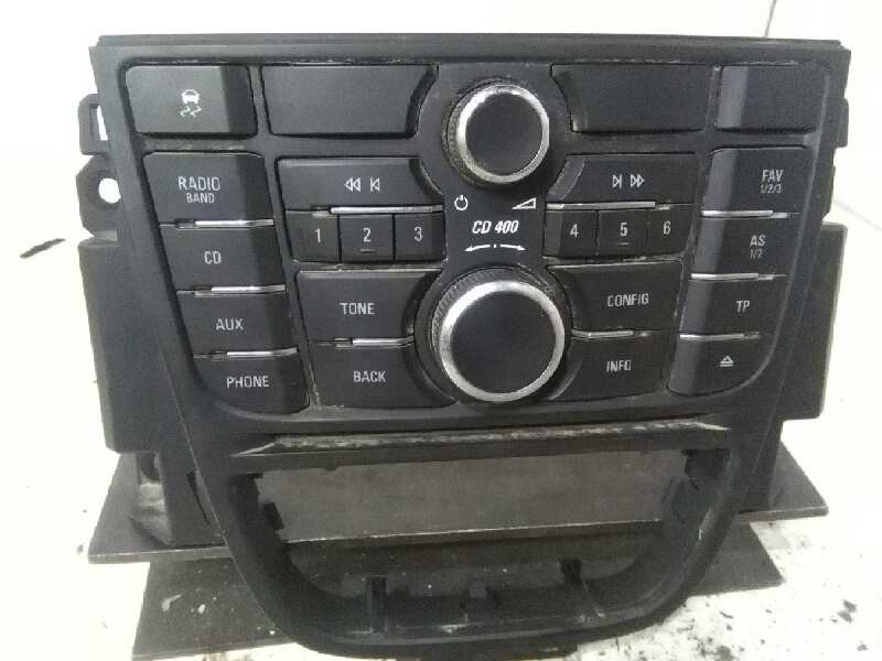 Recambio de sistema audio / radio cd para opel astra j lim. cosmo referencia OEM IAM 13346050 CD400 PANTALLA