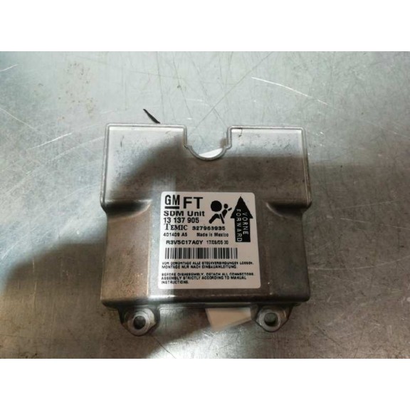Recambio de centralita airbag para opel astra gtc 1.6 16v referencia OEM IAM 13137905  