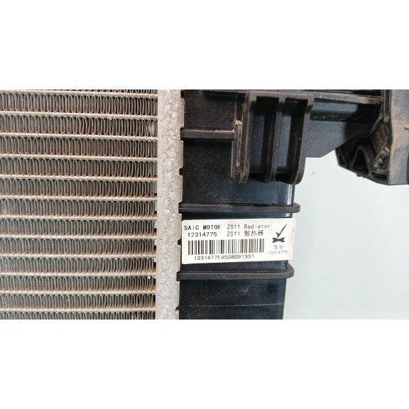 Recambio de radiador agua para mg mg zs suv 1.5 vti referencia OEM IAM   