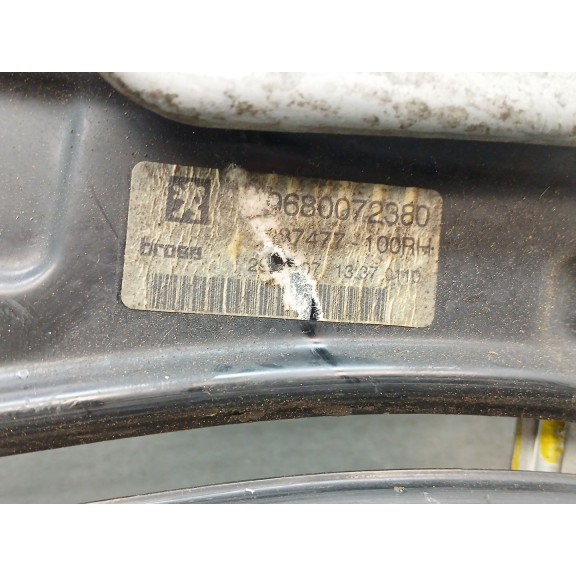 Recambio de elevalunas trasero derecho para peugeot 207 cc sport referencia OEM IAM 9680072380  400975C