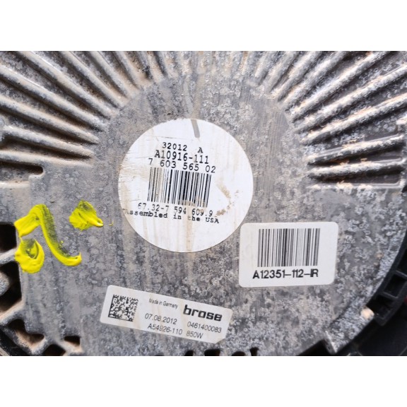 Recambio de electroventilador para bmw x6 (e71, e72) m referencia OEM IAM 17428618243 673275946099 760356502