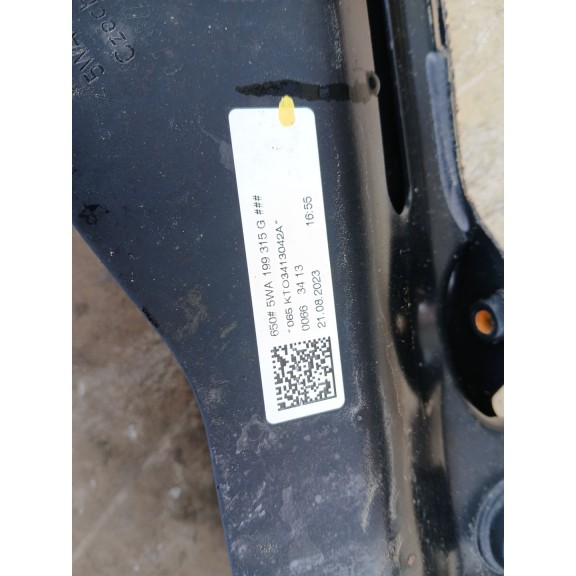 Recambio de puente delantero para volkswagen t-roc (a11, d11) 2.0 tdi scr referencia OEM IAM 5WA199315G  