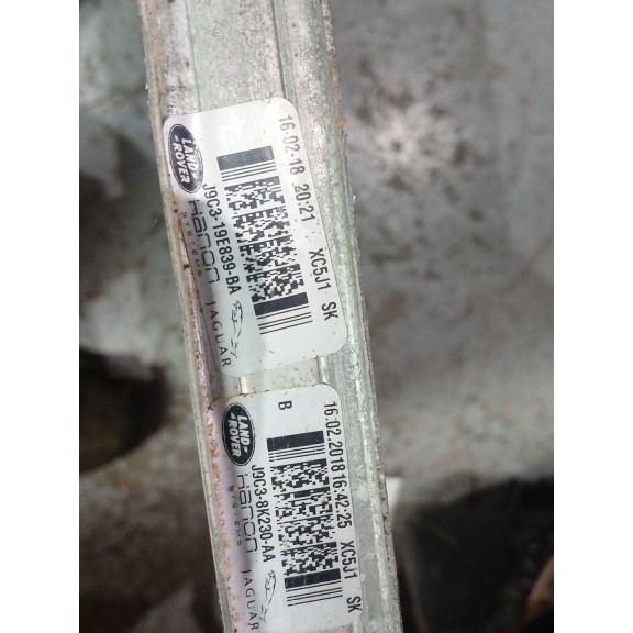 Recambio de radiador agua para jaguar e-pace (x540) 2.0 d150 referencia OEM IAM j9c319e839ba  