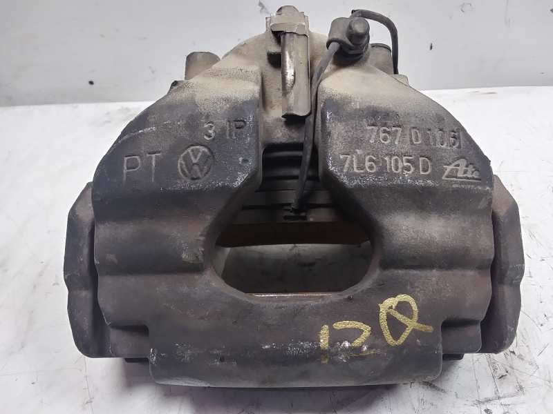 Recambio de pinza freno delantera izquierda para volkswagen touareg (7la) tdi r5 referencia OEM IAM 7L6105D ATE 