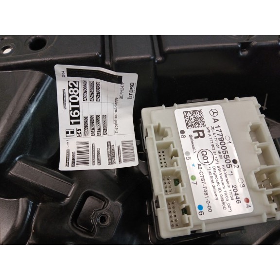 Recambio de elevalunas trasero derecho para mercedes-benz gla (h247) gla 200 d (247.712) referencia OEM IAM A0009060908 A1779o05