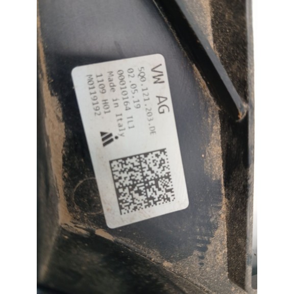 Recambio de electroventilador para volkswagen golf vii variant (bv5) advance bmt referencia OEM IAM 5Q0121203DE  