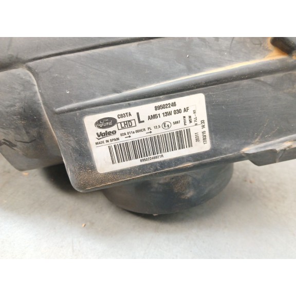 Recambio de faro izquierdo para ford c-max ii (dxa/cb7, dxa/ceu) 1.6 tdci referencia OEM IAM 89502246  