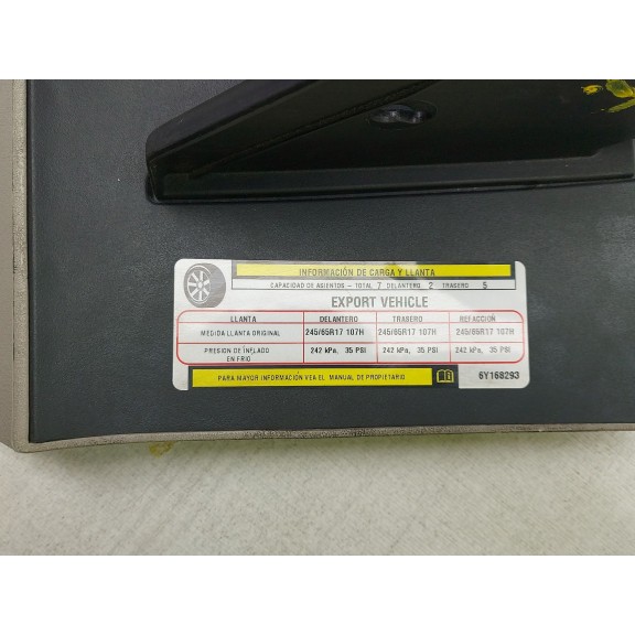 Recambio de guantera para jeep commander 3.0 crd cat referencia OEM IAM 5JY771D1AJ  