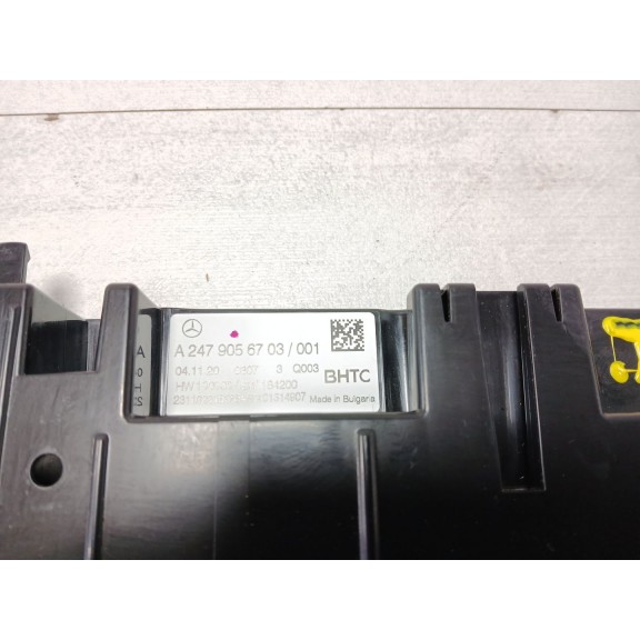 Recambio de mando climatizador para mercedes-benz gla (h247) gla 200 d (247.712) referencia OEM IAM A2479056703  