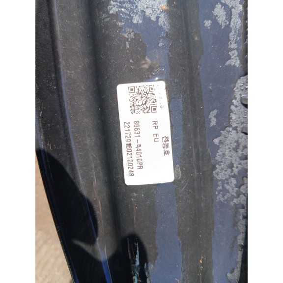 Recambio de refuerzo paragolpes trasero para kia carens iv 1.6 gdi referencia OEM IAM   