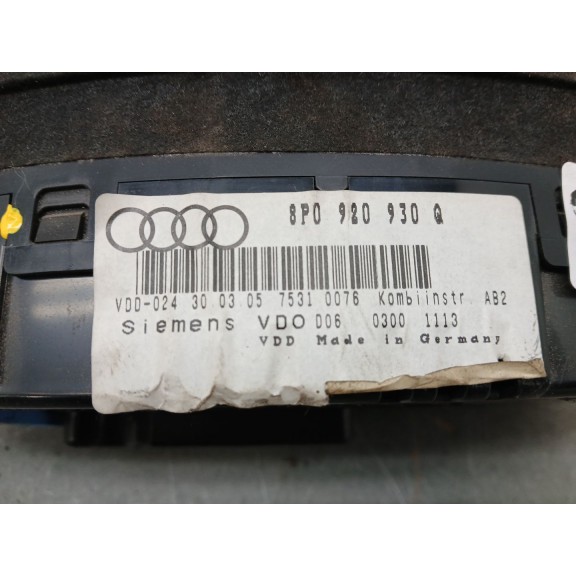 Recambio de cuadro instrumentos para audi a3 (8p1) 2.0 tdi referencia OEM IAM 8P0920930Q  
