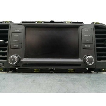 Recambio de sistema navegacion gps para seat leon st (5f8) reference referencia OEM IAM 5F0919604A PANTALLA MULTIFUNCION