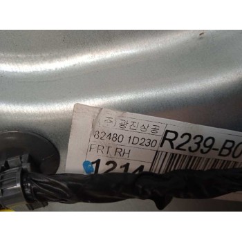 Recambio de elevalunas delantero derecho para kia carens (un) 2.0 crdi referencia OEM IAM 824801D230 SOLO MECANISMO 