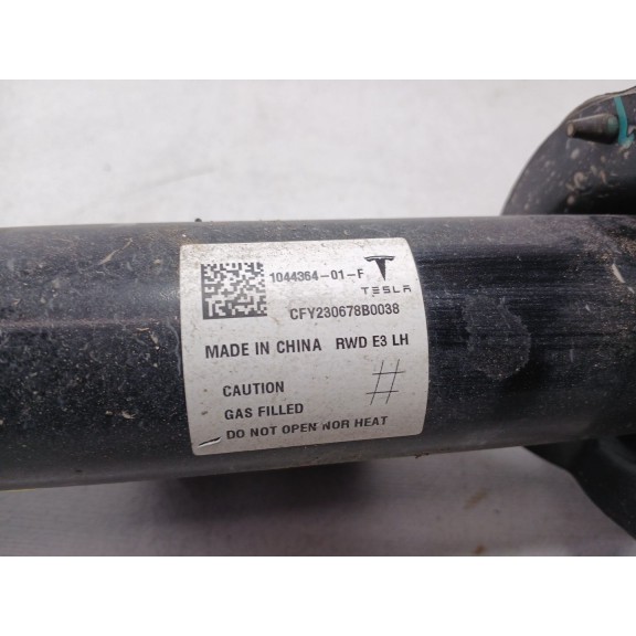 Recambio de amortiguador delantero izquierdo para tesla model 3 (5yj3) ev referencia OEM IAM 104436401F  