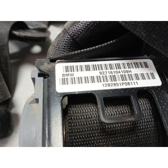 Recambio de cinturon seguridad delantero izquierdo para bmw x6 (e71, e72) m referencia OEM IAM S2716104109H  