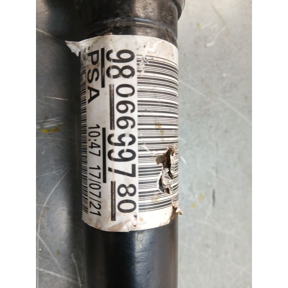 Recambio de transmision delantera derecha para opel combo e tour / life (k9) 1.5 referencia OEM IAM 9806699780  