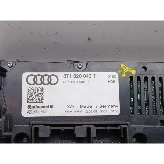 Recambio de mando climatizador para audi a4 avant (8k5) (2008) básico referencia OEM IAM 8t1820043t  