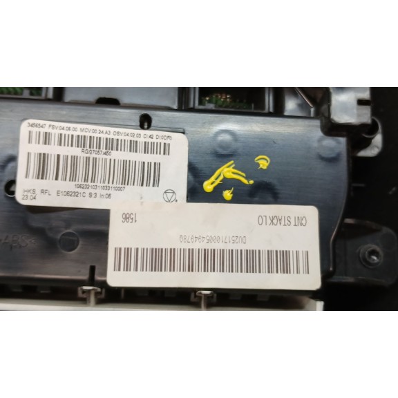 Recambio de mando climatizador para mini mini (r56) 1.6 diesel cat referencia OEM IAM 3456547  