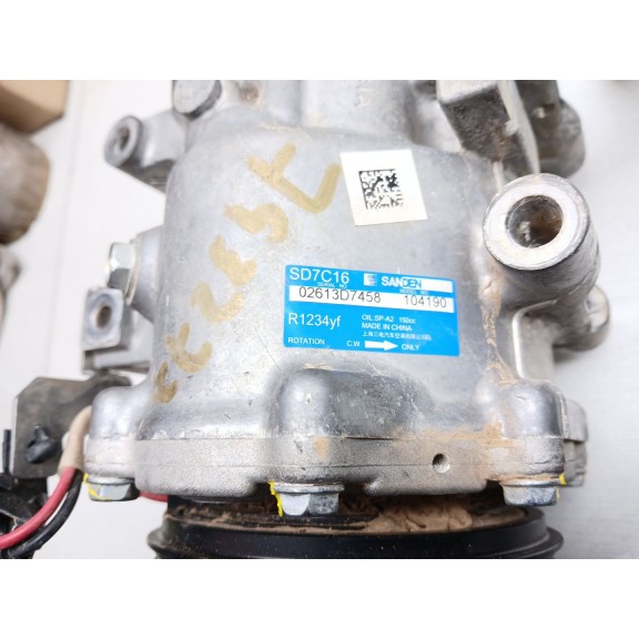 Recambio de compresor aire acondicionado para omoda 5 referencia OEM IAM SD7C16 02613D7458 R1234YF