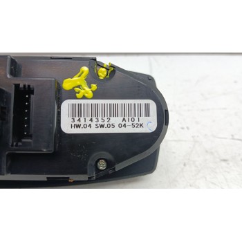 Recambio de mando elevalunas delantero izquierdo para bmw x3 (e83) 2.0 d referencia OEM IAM 61313414352 3414352 