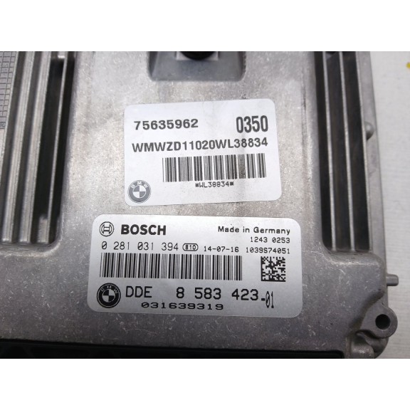 Recambio de centralita motor uce para mini mini countryman (r60) one d referencia OEM IAM 0281031394  